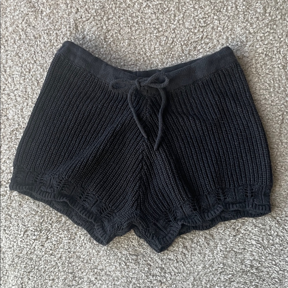 Rue 21 Black Knit Shorts